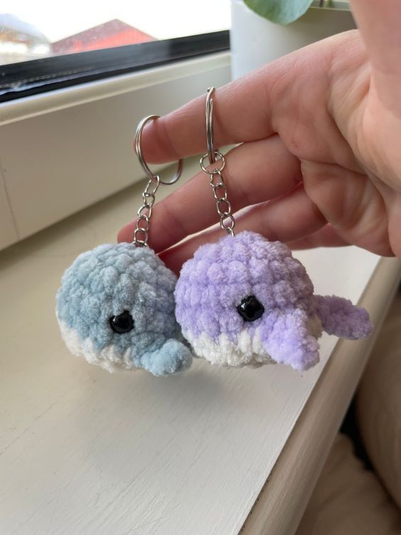 Porte-clés Baleine